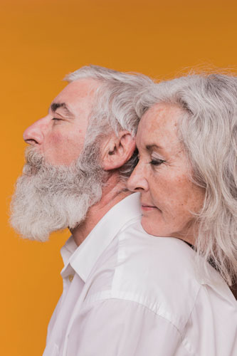 elderly couple
